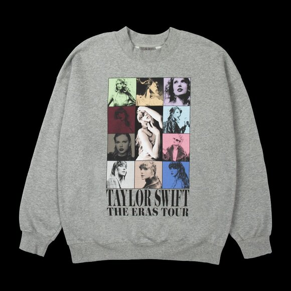 Taylor Swift | The Eras Tour II Gray Crewneck | New| - Picture 1 of 7
